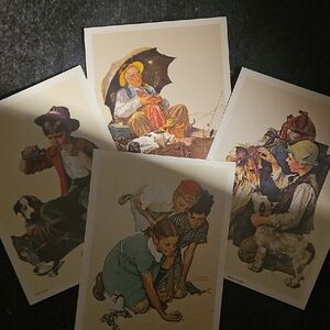 Vintage Art Print Set
